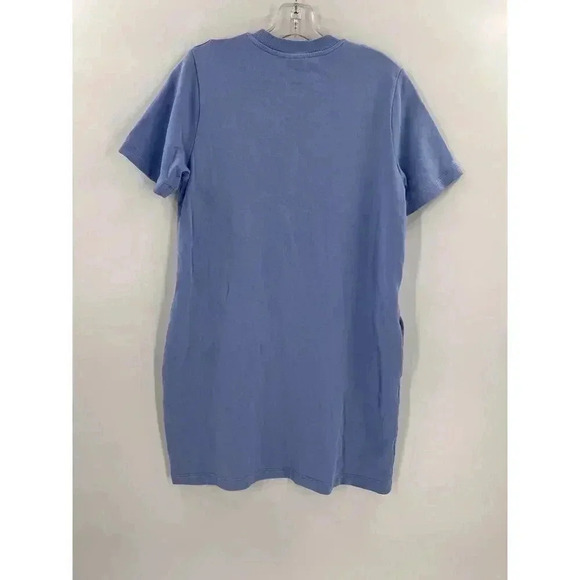 Sweaty Betty London Blue Essentials T Shirt Dress with Pockets Easy Wear XSMALL - Picture 2 of 9